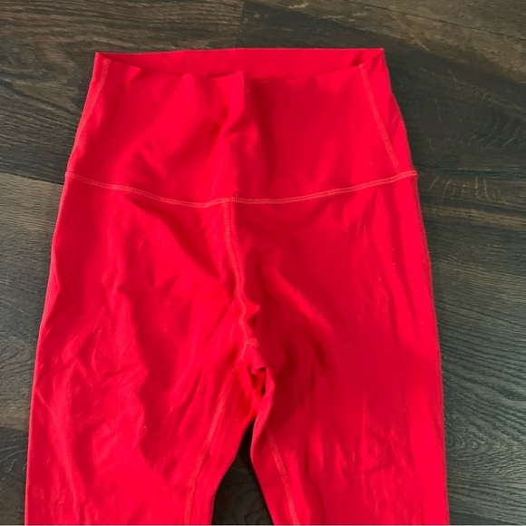 ZYIA Active Red Capri Leggings Yoga Pants - Womens size 4 - Picture 2 of 7